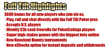 Full Tilt Poker Highlights